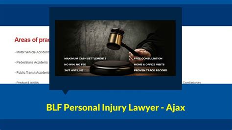 ajax personal injury lawyer